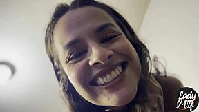 my girlfriend turned me into her ashtray, she's so dominant and sexy