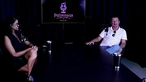 Domination with toys in lingerie outdoors!