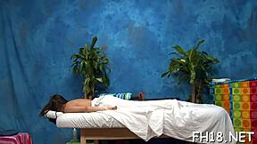 a hot 18 year old chick sucks an old man's cock hard