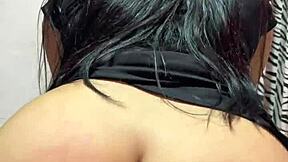 My sister-in-law came back from the party in a sexy dress, ready to fuck