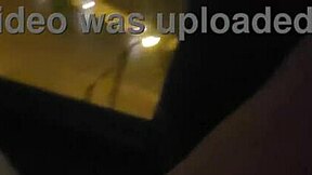 petite indian girlfriend masturbates outdoors in front of hotel window