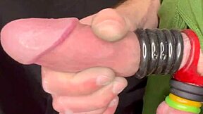 robbystrokes shows big white cock shooting messy loads in compilation