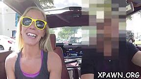 Hey, watch this young amateur get drilled hard in back room!