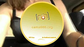 Wow! Young Blonde Teen Masturbates with Toys in Public Car!