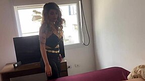 Woken by stepsister's blowjob, I fuck her hard