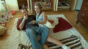 doggystyle pounding for sexy blonde teen 18+ in lingerie