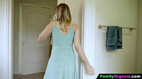 Familyorgasm shows cute girl sneaking with friend's step dad.