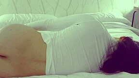 spanish teen student teases her teacher