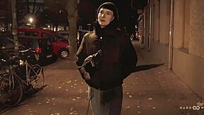 Bound Brunette Rips Clothes For Orgy