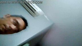 Oh, this hot teen brunette bent over in doggystyle is such a slut!