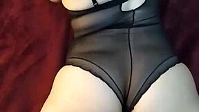 First Time Footjob In Stockings Leading To Cumshot?