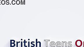 british 18-year-old student eaten out by teacher before swallowing his cum load.