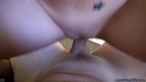 Pretty Alexa gets her perfect ass fucked in doggystyle with deepthroat.