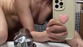 they fucked me hard in the bathroom doggystyle pov and recorded it all 😈