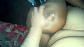 A petite black slim thick beauty enjoys deep and long stroking in a sensual session