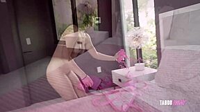 horny step daughter evie christian gets punished by luke longly for sneaking out