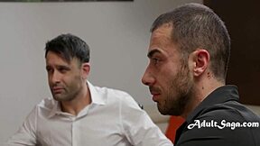 Greta Foss fucks Francis and Emmanuel to keep them happy 😏