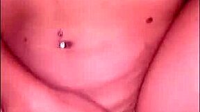 Girlfriend's ass slapped during sexy fuck with natural tits