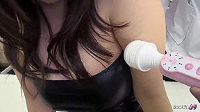 Japanese Teen with Big Natural Tits Seduces Older Man for Raw Creampie in Uncensored JAV