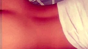 Petite Colombian Mexican morenita moans outdoor with long hair and homemade passion