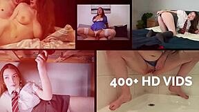 Naughty British student makes step-dad cum!