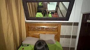 Hermanastra's Huge Mexican Ass Gets Pounded Anal for Fun