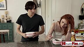 Scarlet Skies accidentally fucks her stepbro's cock 😳