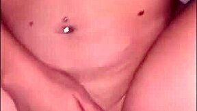 Girlfriend's ass slapped during sexy fuck with natural tits