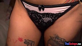 i'm fucking hot half asian everylin, watching her tattoos as she blows me