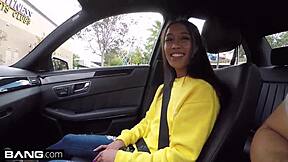 Asian Teen 18+ Aria Skye Gets Tight Pussy Pounded in Public POV