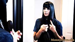 Alluring stepmom says, 'Pleasure me, teen.'