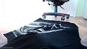 Horny Redhead Anal Bent Over