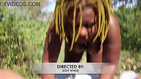 Watch Poizon Ivy give sloppy head to Don Whoe's big black cock?