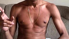 pau gigante talks dirty while unloading a massive solo load.