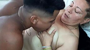 Hot Mature BBW Fucks Her Stepson Hard