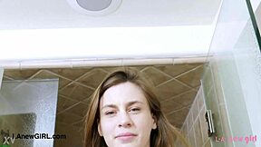 Elegant Shy Model Enjoys A Sensual Bath Interview