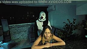terrifier fucks natalia alvarado on halloween night
