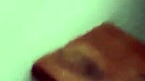 Latina stepsister bends over for doggystyle blowjob and creampie after discovery