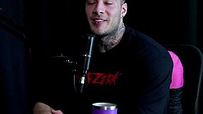 Watching sheer red moments during the swing cast massage