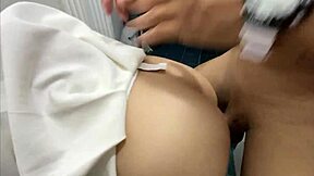 skinny old lady fucked in kitchen and bathroom