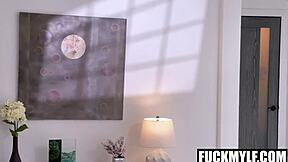 lonely hijab wife seduced by foreign exchange student