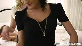 She says, 'these pretty party teens 18+ are getting stuffed in pov with hardcore fucking and blowjobs.'