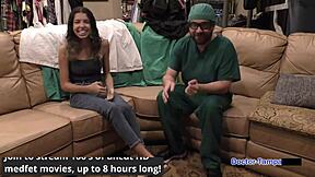 dr tampa examines angel santana and aria nicole