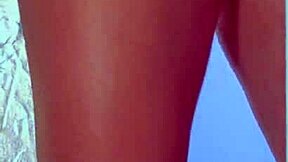 College Desi In Sexy Dress Plays With Glass Dildo For Orgasm