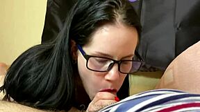 Anna has an intimate moment with her lover.