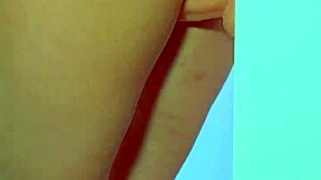 College Desi In Sexy Dress Plays With Glass Dildo For Orgasm