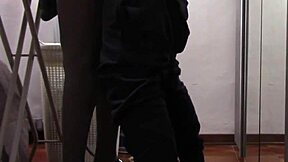 Preview The Milf With Beautiful Legs And Pantyhose Irons And Gets Touched And Fucked