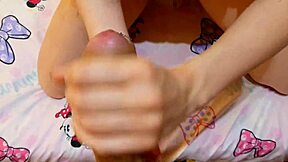 Cute 18-Year-Old Stepdaughter Bent Over For Romantic Doggystyle And Facial