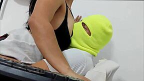 my sex-addicted neighbor makes me cum inside her crazy body