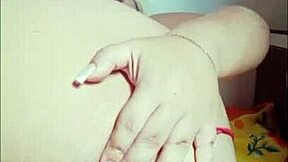 hey, watch this blonde slut with huge tits use monster tentacle